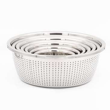 Kafflon Steel Colander Set (7 Pieces) 